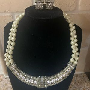 Heidi Daus Necklace and Earrings Set